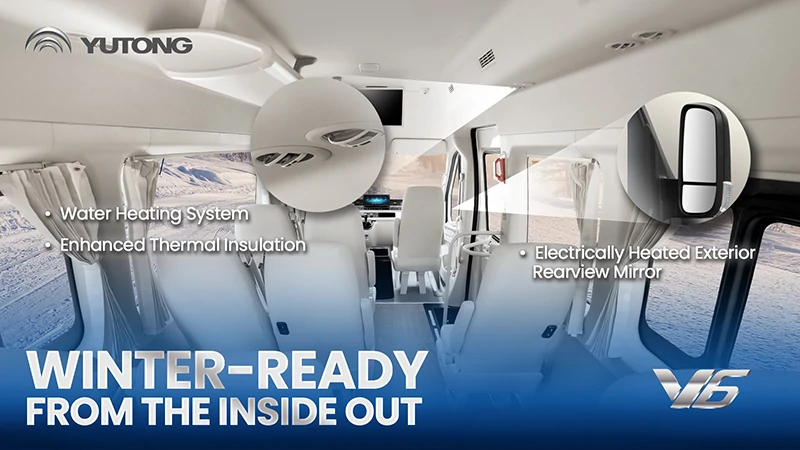 Yutong V6 van, The Professional van That Conquers the Blizzard, Wins Global Customers Trust and Delivers Better Operation Yutong V6 van, The Professional van That Conquers the Blizzard, Wins Global Customers Trust and Delivers Better Operation