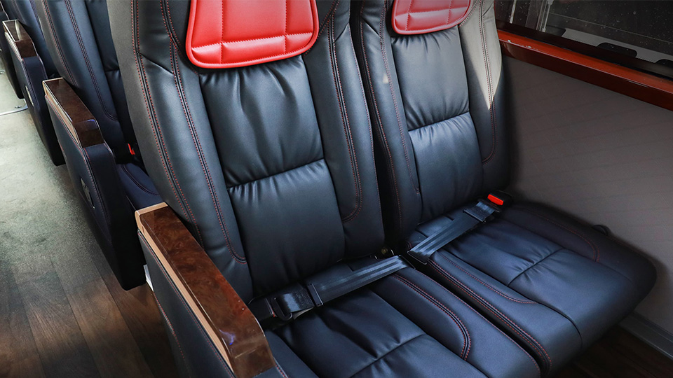 Newly designed business seats