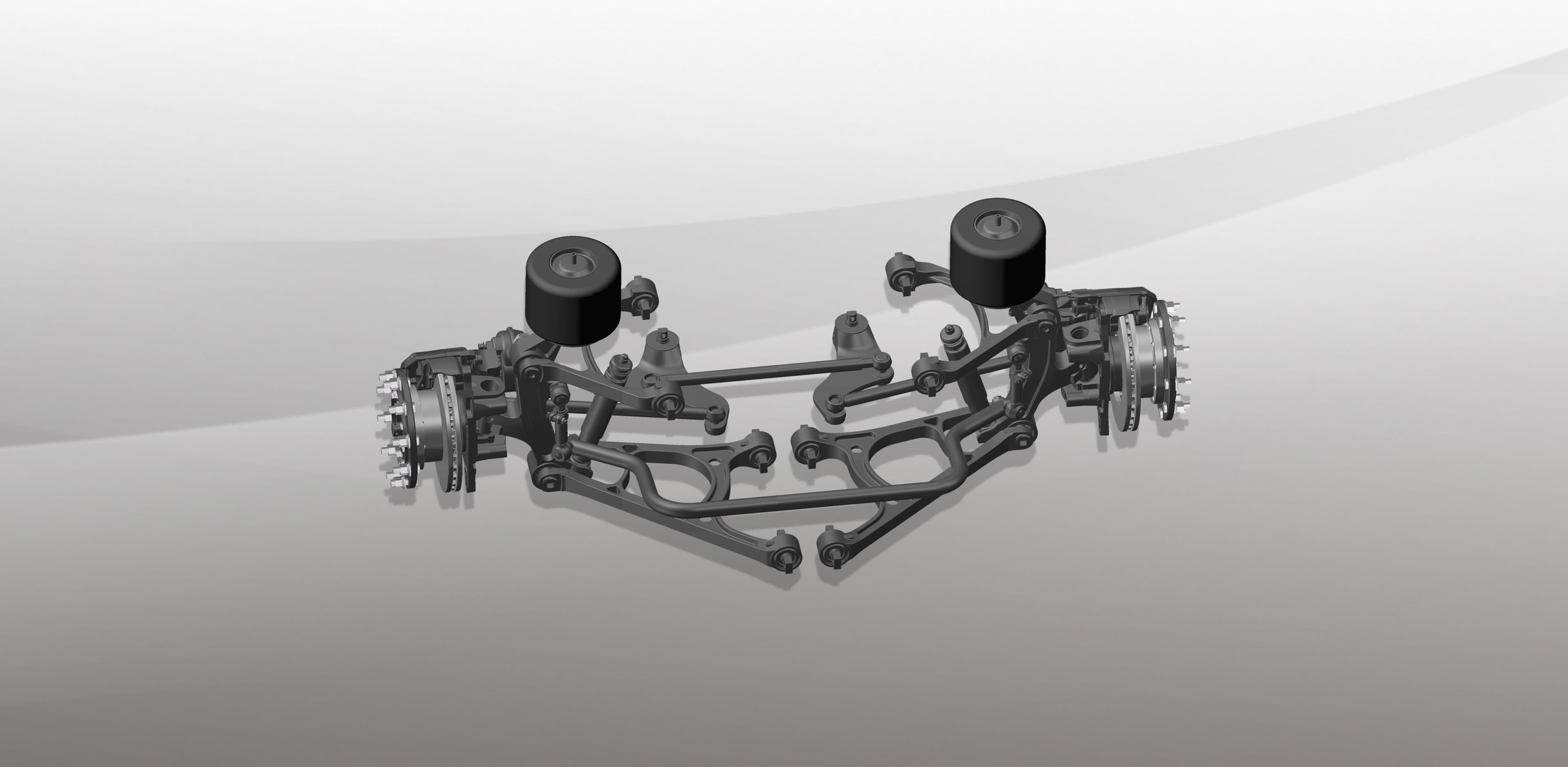 Comfortable independent suspension
