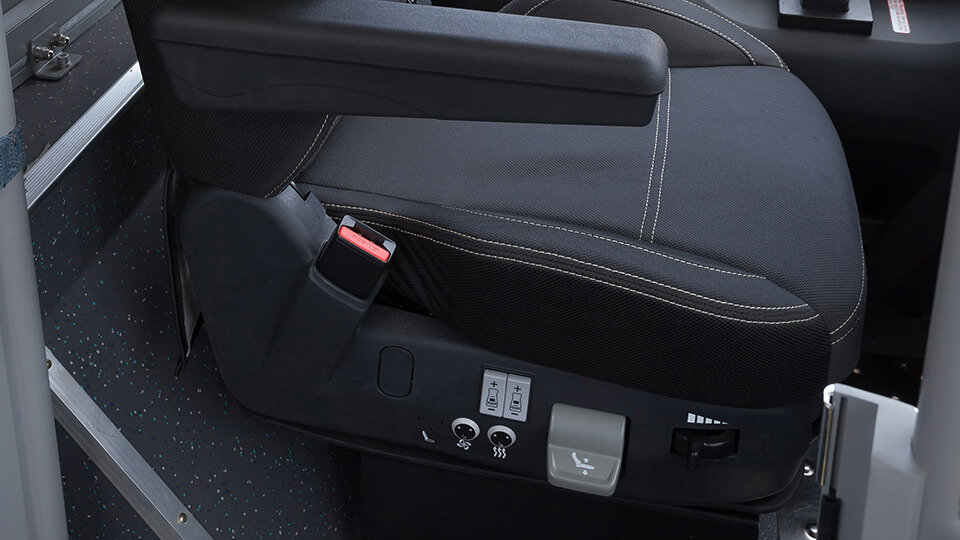 Separate driver's compartment