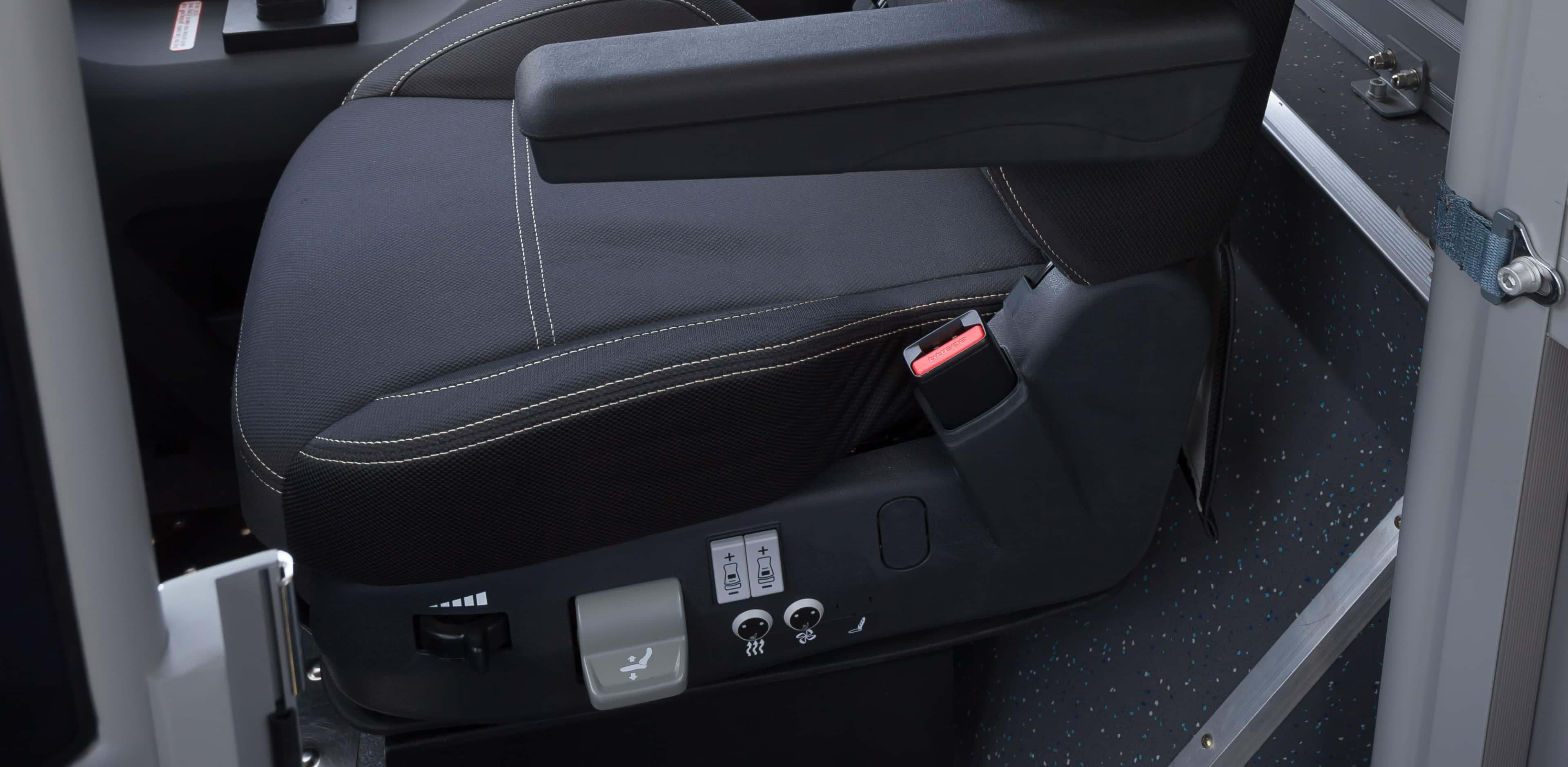 Separate driver's compartment