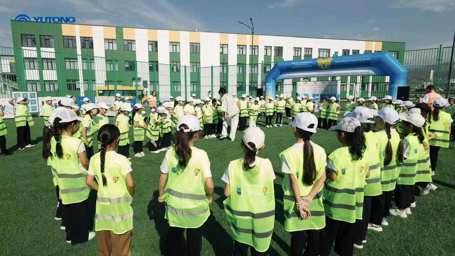 Growing Up with Safety: Yutongs Childrens Road Safety Initiative Reaches Schools Across Kazakhstan