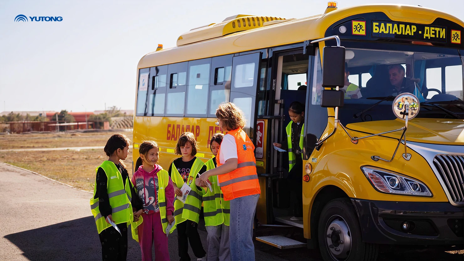 Growing Up with Safety: Yutongs Childrens Road Safety Initiative Reaches Schools Across Kazakhstan