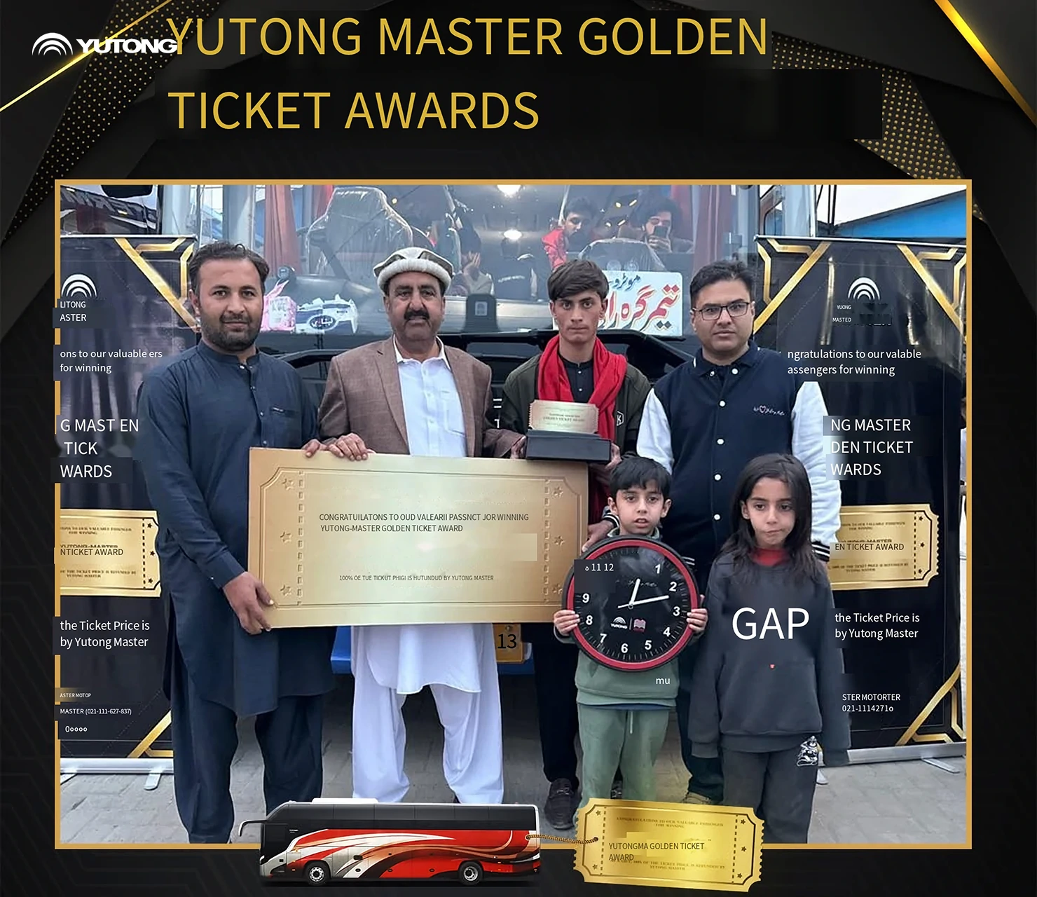 Yutongs Golden Ticket event in 2026 upgraded in Pakistan Deepening local responsibility and creating Better travel